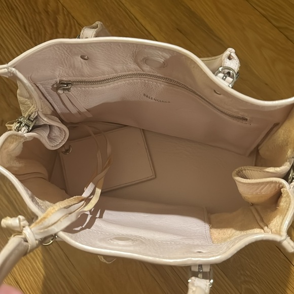 Balenciaga Papier Mini Leather Satchel (Pink) - Picture 8 of 8